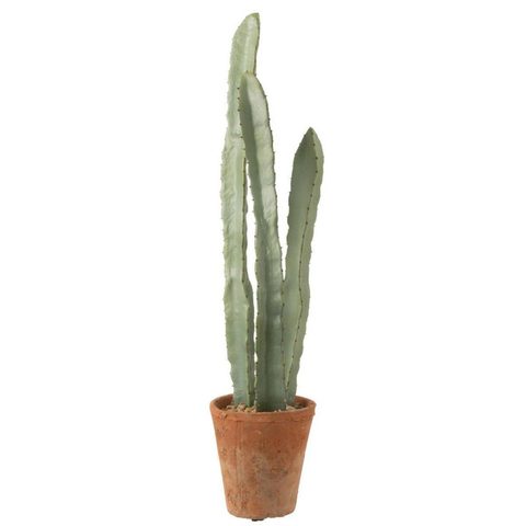 J-line Plante Artificielle en Pot Cactus 81cm