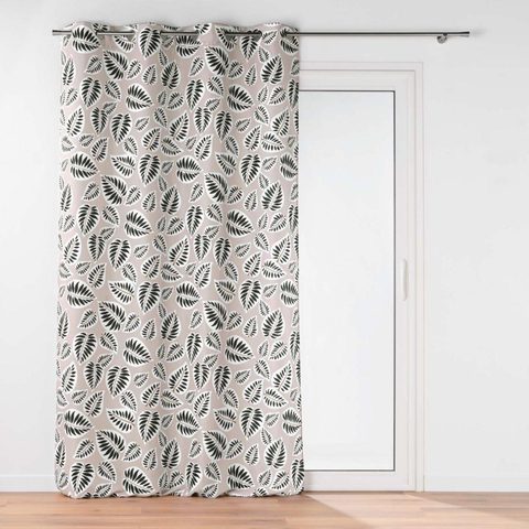 Douceur d'Intérieur Rideau à œillets imprimé alma 140x260cm