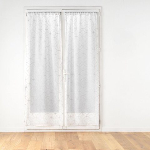 Douceur d'Intérieur Paire de voilages passe-tringle olympia 70x200cm
