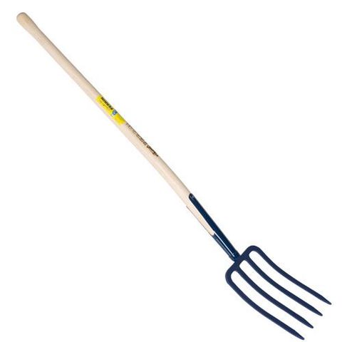 Outils Perrin Fourche à bêcher à soie 4 dents 30 manche pomme