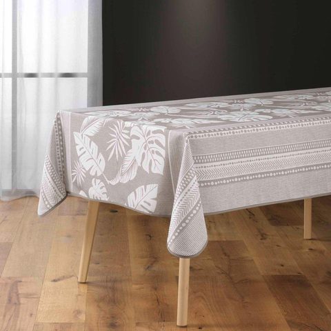 Douceur d'Intérieur Nappe antitache imprimé ambrine 150x240cm