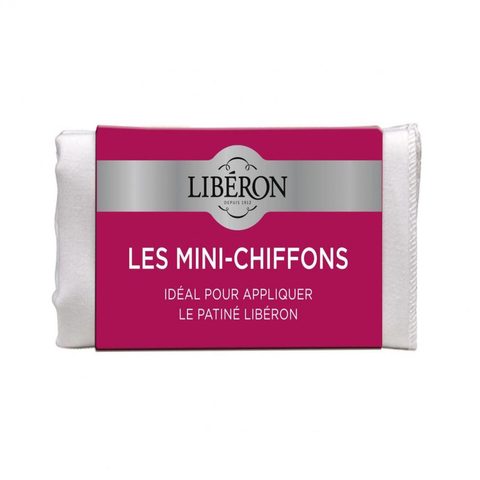 Liberon Lot de 6 minichiffons