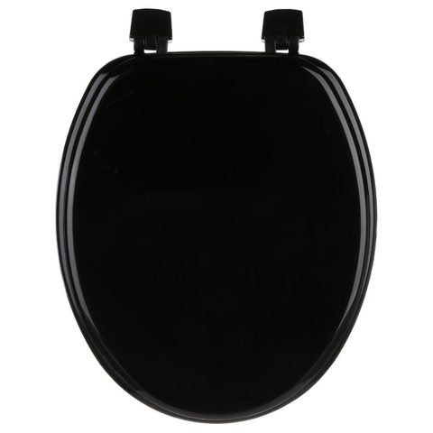 5Five Abattant WC coloris noir à fermeture standard, Colors