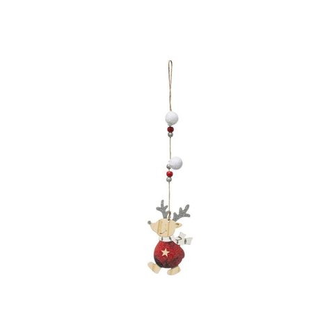 Feeric Light & Christmas Sujet de Noël Renne Étoile 35cm
