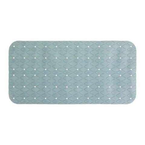 5Five Tapis de fond de bain en pvc 35x70 cm, bleu artic