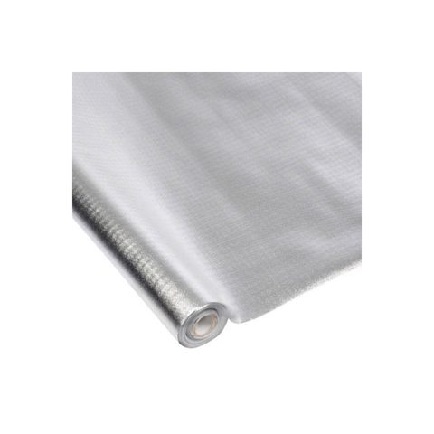 Homea Nappe Papier Chromée 1,18x5m
