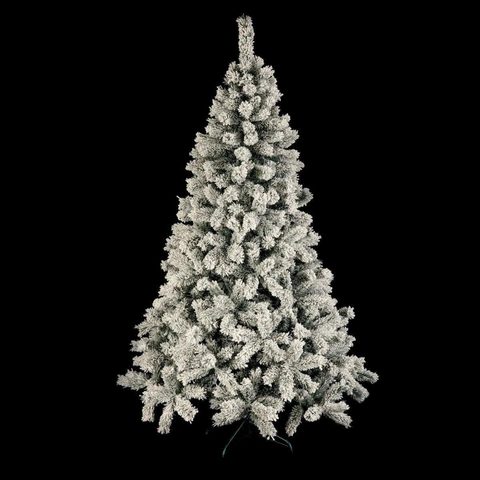 Feeric Light & Christmas Sapin de Noël Artificiel Floqué Windy Peak 150cm