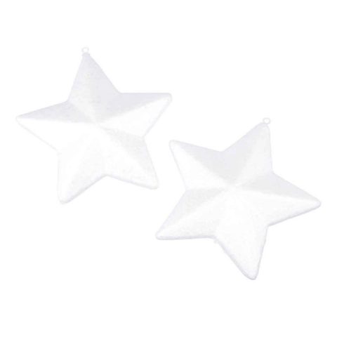 Artdesign Lot de 2 Étoiles de Noël Christmas 15cm