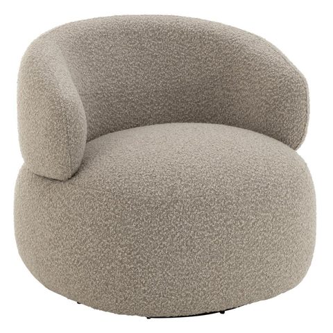 J-line Fauteuil Pivotant Rond Cosy 85cm