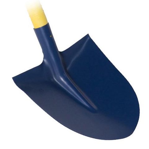 Outils Perrin Pelle Alsace 28 à rebords emmanché compo tube courbe 1,35 m
