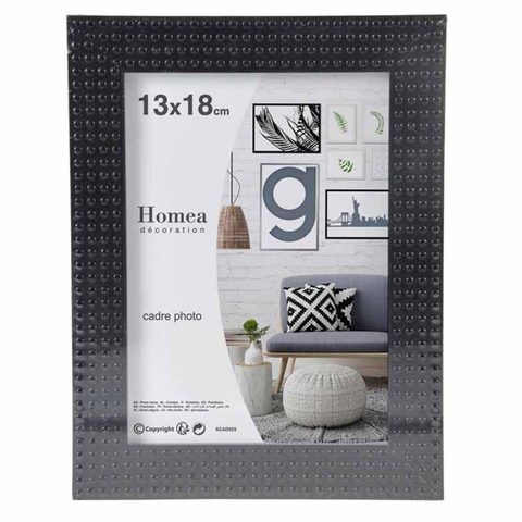 Homea Cadre Photo Déco Esprit Matière 13x18cm