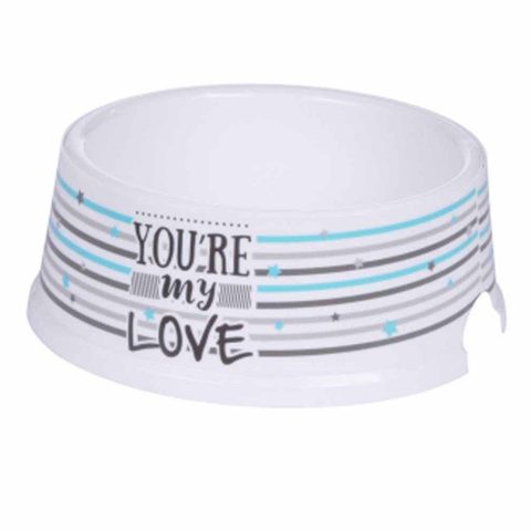 Homea Gamelle pour Chien & Chat You're My Love 25cm
