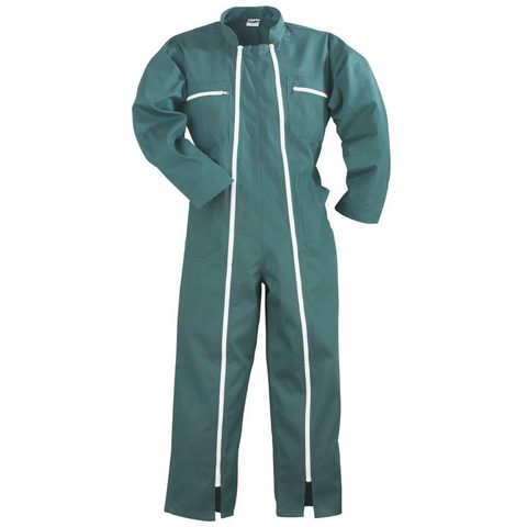 Rouchette Combinaison de travail - 2 zip COMBI vert XL