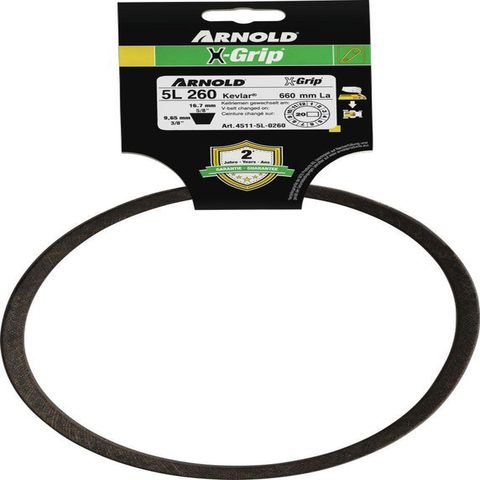 Arnold Courroie trapézoïdale x-grip v de type 5l260
