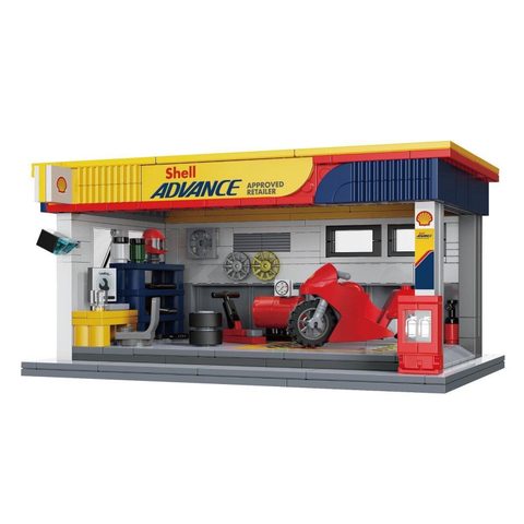 Jamara Cada shell station service 1:30 bricks