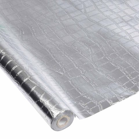 Homea Nappe Plastique Effet Peau de Crocodile 1,20x5m