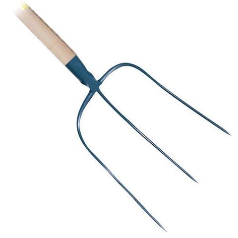 Outils Perrin Fourche à faner 3 dents manche composite courbe 135