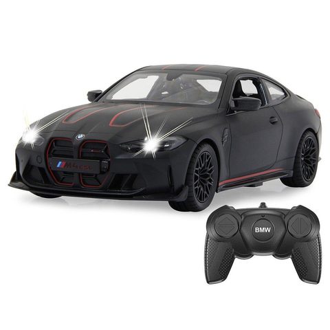 Jamara Voiture Radiocommandée Bmw M4 Csl 1:16 27x12x10 Cm Noir Mat
