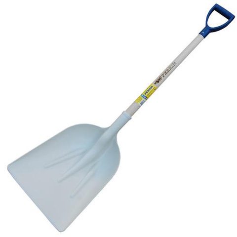 Outils Perrin Pelle plastique blanche manche en P plastique + etiquette alimentaire