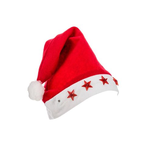 Feeric Light & Christmas Chapeau de Noël Adulte à Led Étoile 39cm