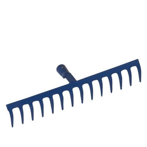 Outils Perrin Râteau forgé 16 dents courbes sans manche