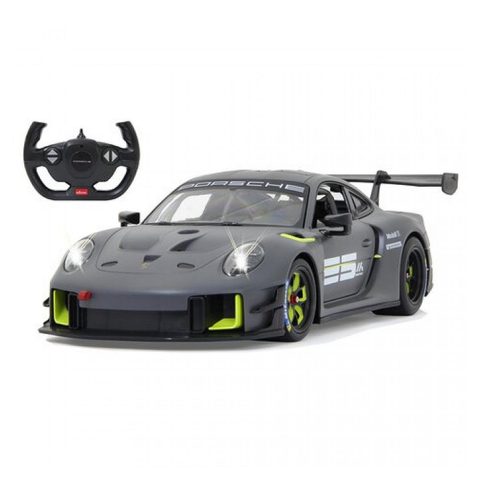 Jamara Voiture Télécommandée Porsche 911 Gt2 Rs Clubsport 1:14 11 Km/h Gris Plastique