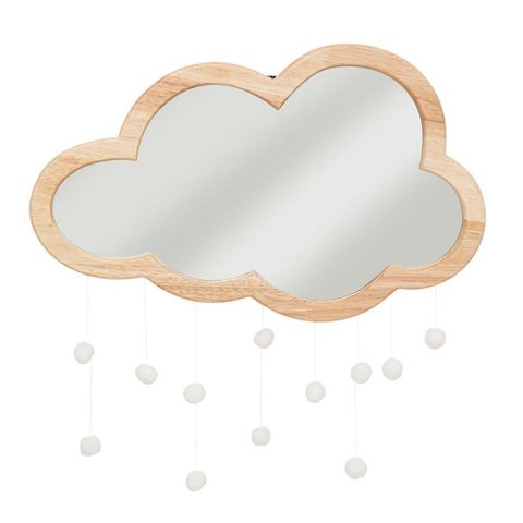 Atmosphera Kids Miroir Mural Enfant Nuage 40cm