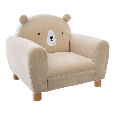 Atmosphera Kids Fauteuil enfant design bois Ours