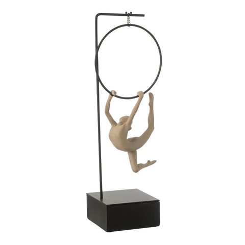 J-line Gymnaste Cerceau sur Socle Alpha 48cm
