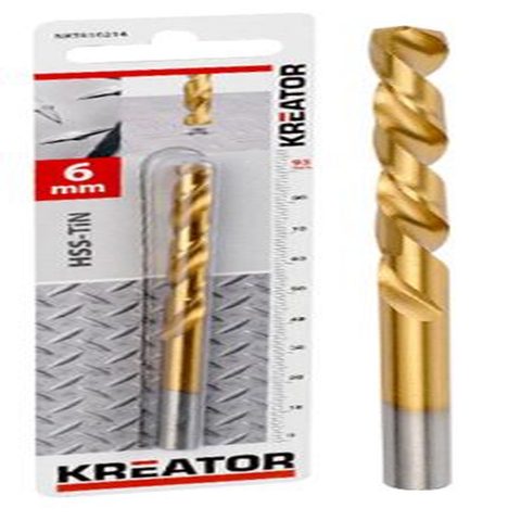 Kreator Foret métaux en titane HSS Ø 5,5x93mm