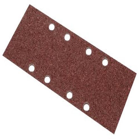 Kreator Lot de 5 patins perforés (parrallèle) - grain 80 - 93 x 230 mm