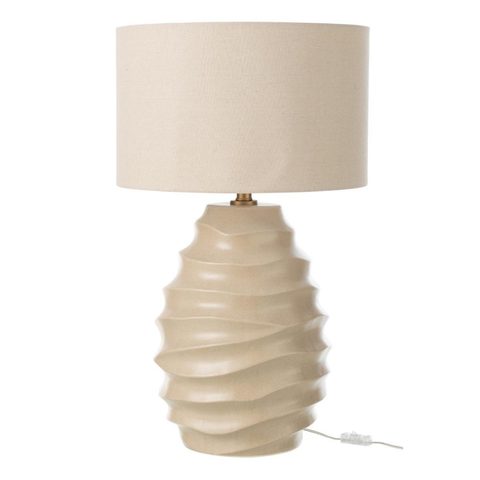 J-line Lampe à Poser en Céramique Vague 68cm
