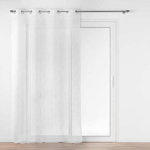 Douceur d'Intérieur Rideau voilage à œillets felicia 140x240cm