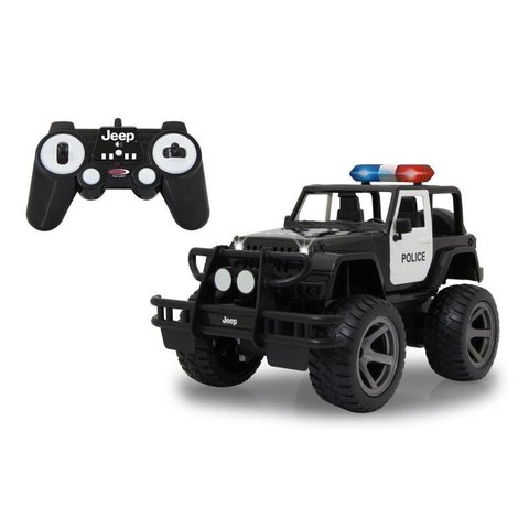 Jamara Voiture Radiocommandée Jeep Wrangler Police 1:14 2,4 Ghz Multicolor Plastique