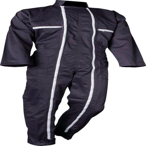 Rouchette Combinaison de travail - 2 zip COMBI marine M