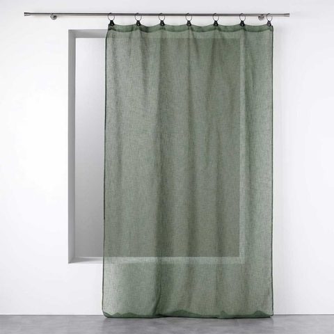 Douceur d'Intérieur Rideau voilage à anneaux linka 140x240cm