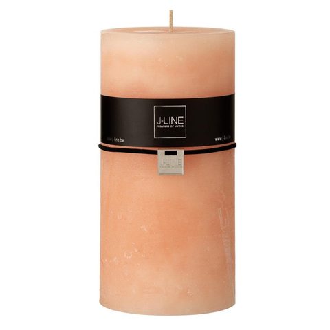 J-line Bougie Cylindrique Déco Junina 20cm