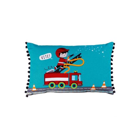 Douceur d'Intérieur Coussin à pompons flyn 30x50cm