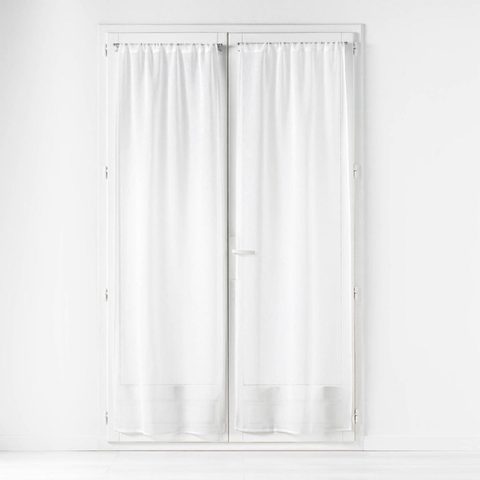 Douceur d'Intérieur Paire de voilage passe-tringle carlin 70x200cm