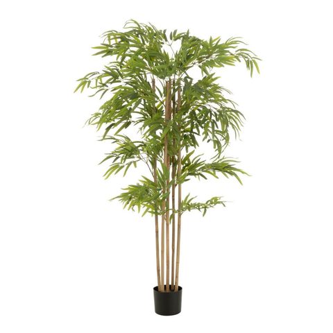 J-line Plante Artificielle en Pot Bambou 150cm