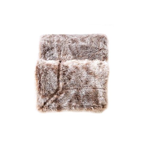 Douceur d'Intérieur Plaid imitation fourrure antartic 180x220cm