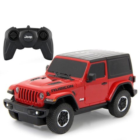 Jamara Voiture Télécommandée Jeep Wrangler Jl 1:24 Plastique