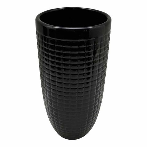 Homea Vase Déco en Céramique Quadri 27cm