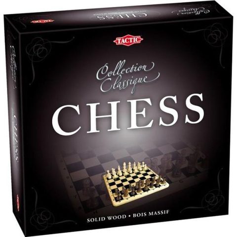 Tactic C Echecs En Bois - Jeux De Société Classique Et Stratégie