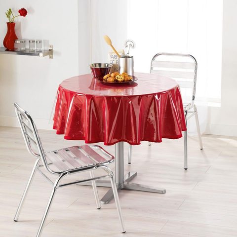 Douceur d'Intérieur Toile cirée de protection cristal 180cm