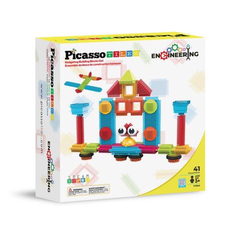 Tactic Set de construction picots 3D 41 pcs - PicassoTiles