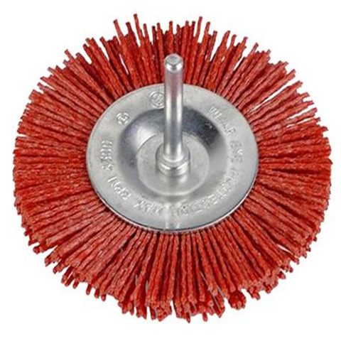 Kreator Brosse métallique rotative corindon plate Ø 100 mm
