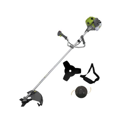 Vito Debroussailleuse thermique 43 Cm3 Moteur 2T 1,5CV Lame 3 dents + Bobine de fil + Sangle de portée