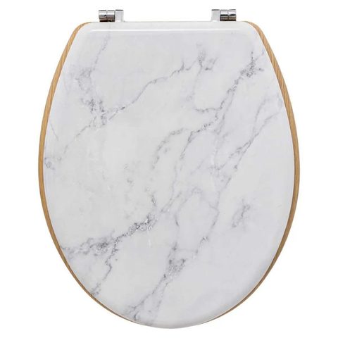 5Five Abattant WC Imprimé Marbre Léa 46cm
