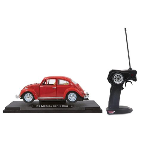 Jamara Voiture télécommandée 405110 1:18 métal rouge RTR